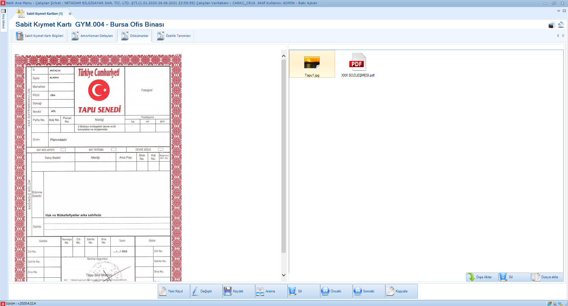 Gaymenkul Kartı Dökümanlar
