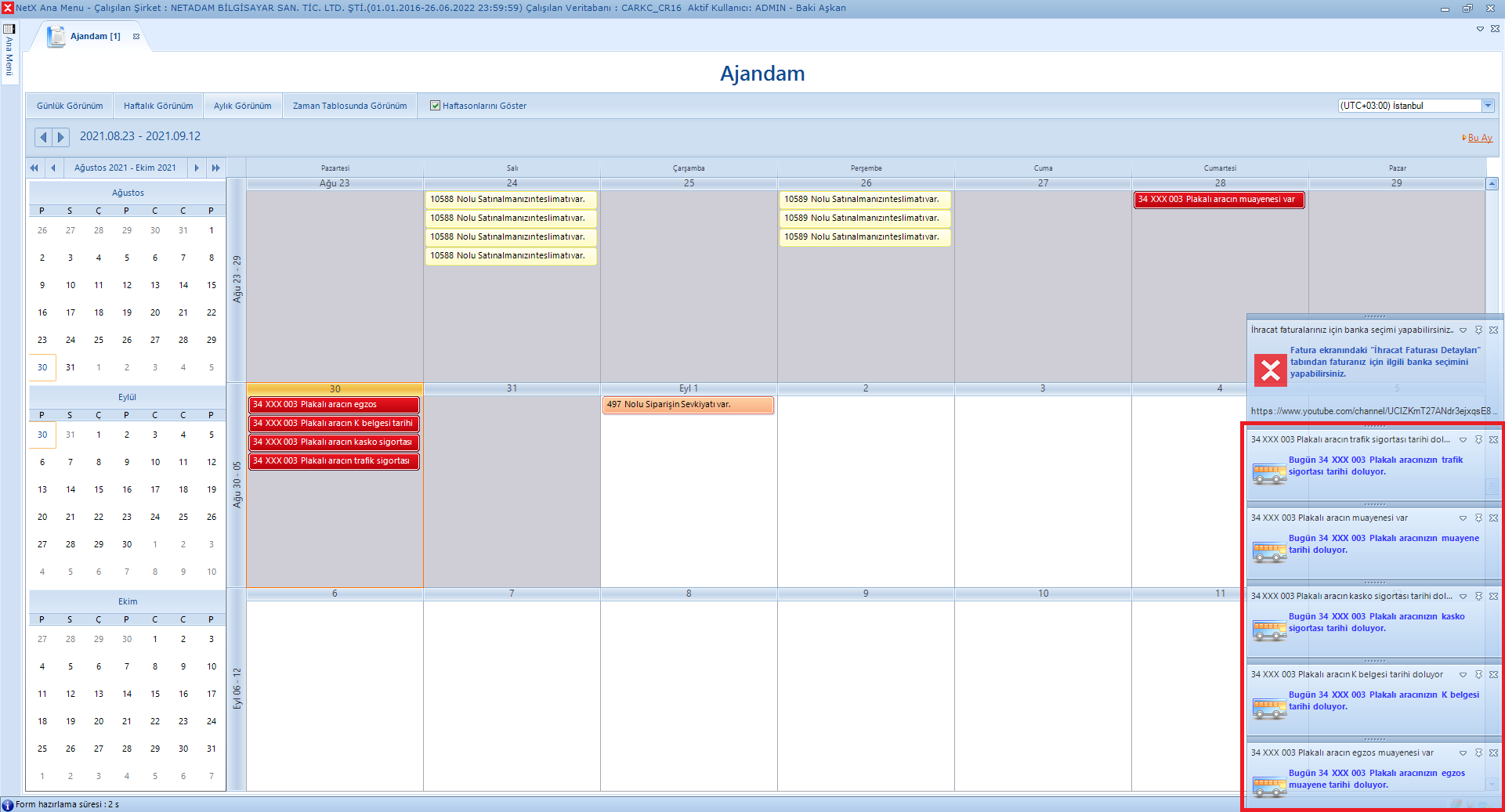 Sabit Kıymetler İçin Uyarılar