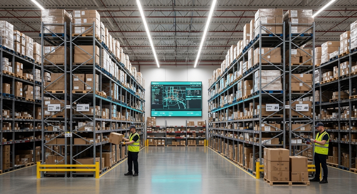 ERP stok ve depo yönetimi modülü barkod raf takibi envanter kontrol