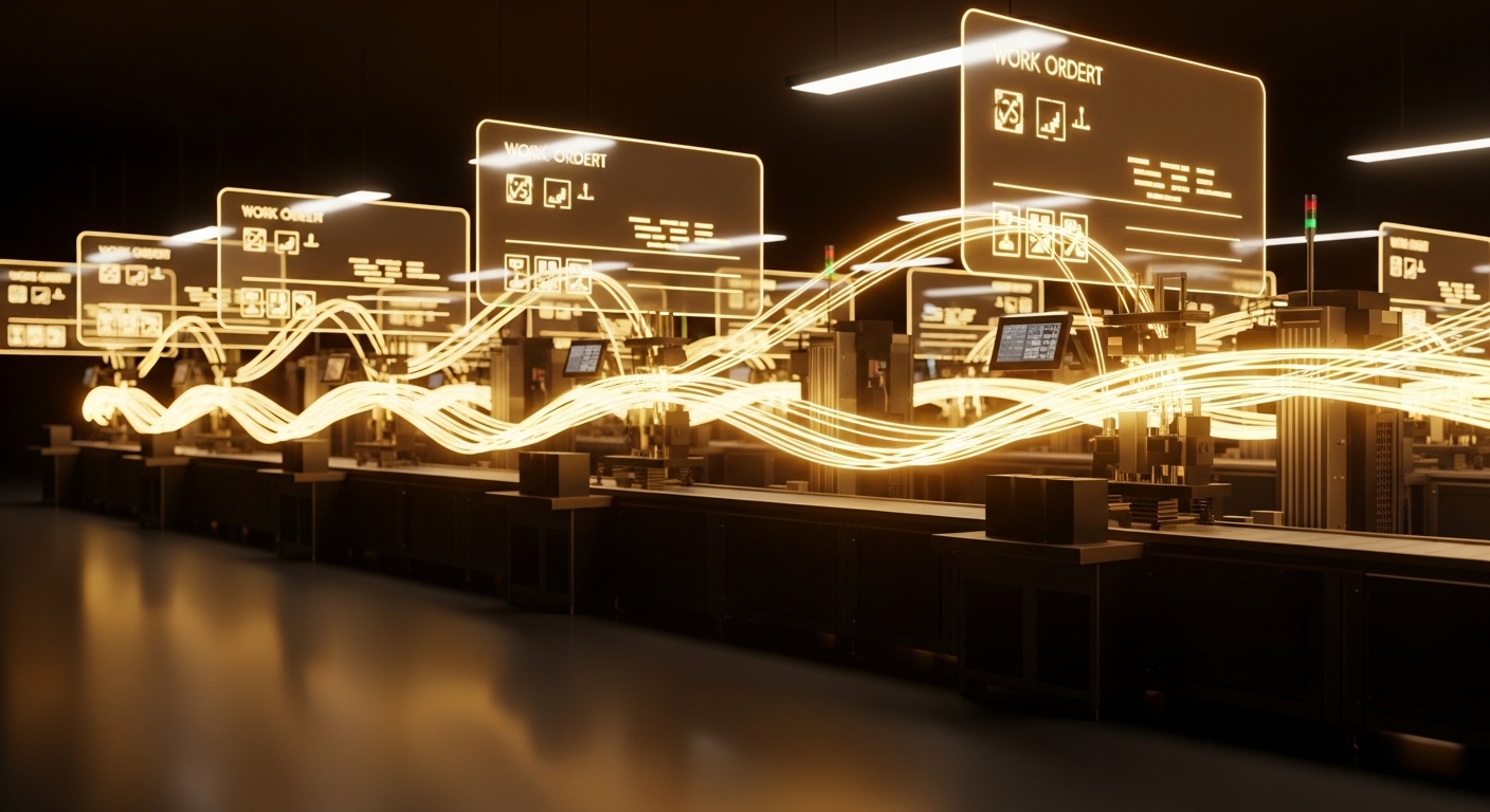 ERP üretim planlama modülü iş emri MRP BOM reçete yönetimi