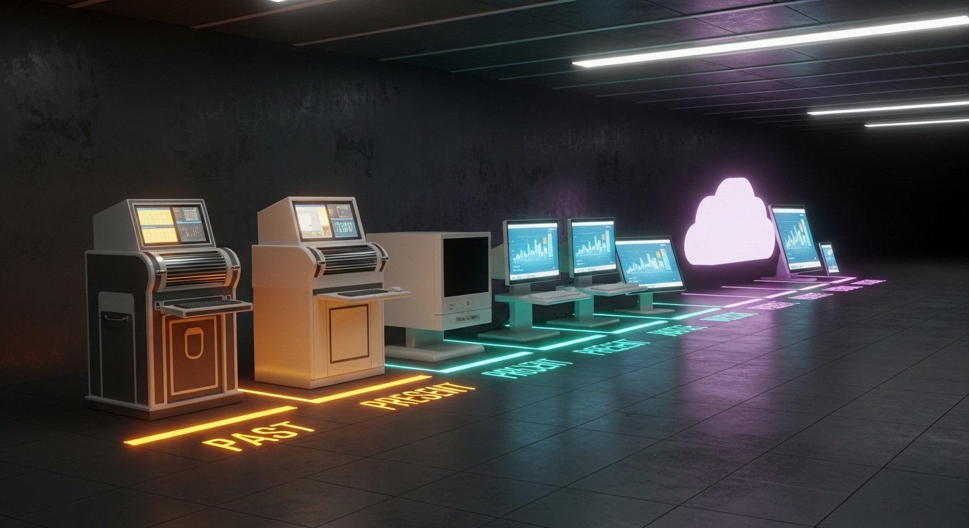 ERP tarihsel gelişimi MRP'den bulut ERP'ye evrim süreci