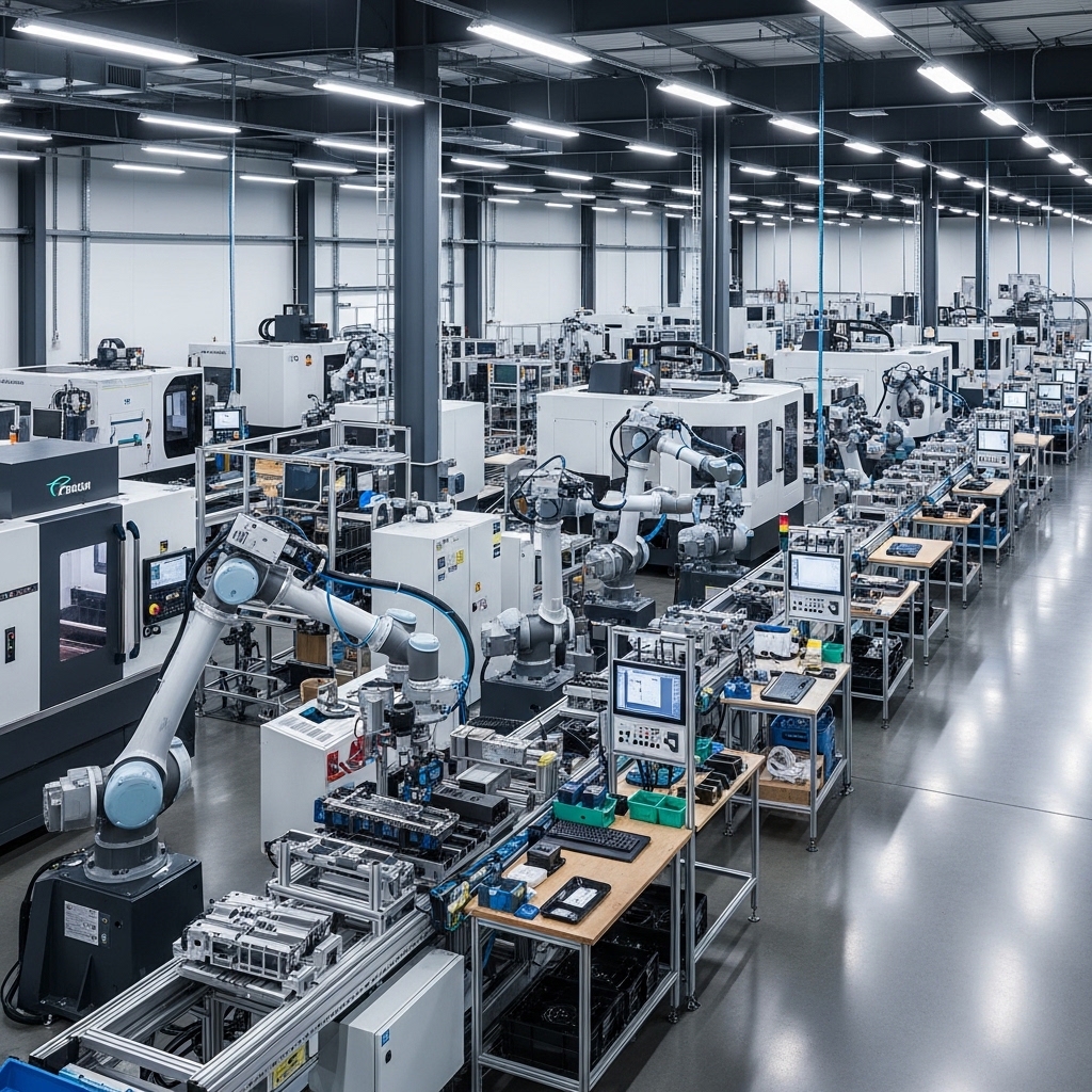 Üretim sektörü için ERP programı