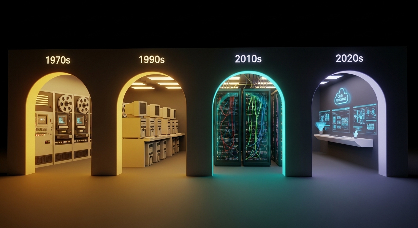 MRP MRP II ERP evrim zaman çizelgesi 1960 1980 1990 tarihsel gelişim