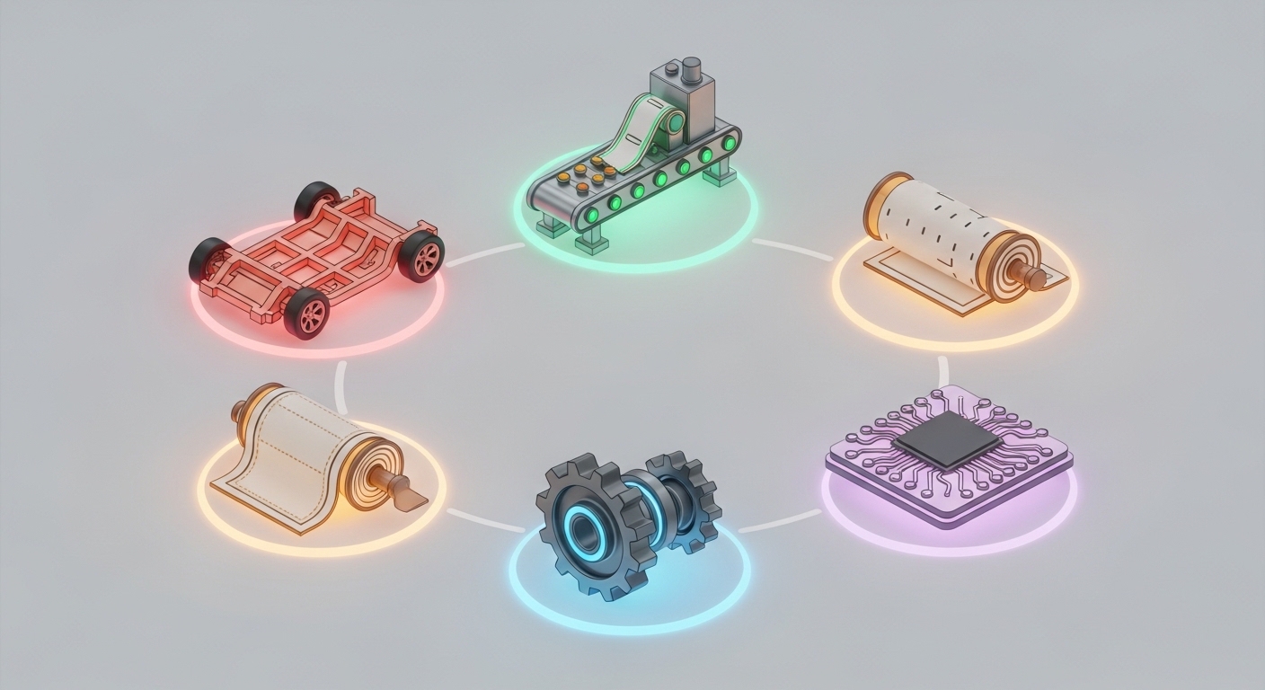 MRP kullanılan sektörler otomotiv gıda tekstil metal elektronik