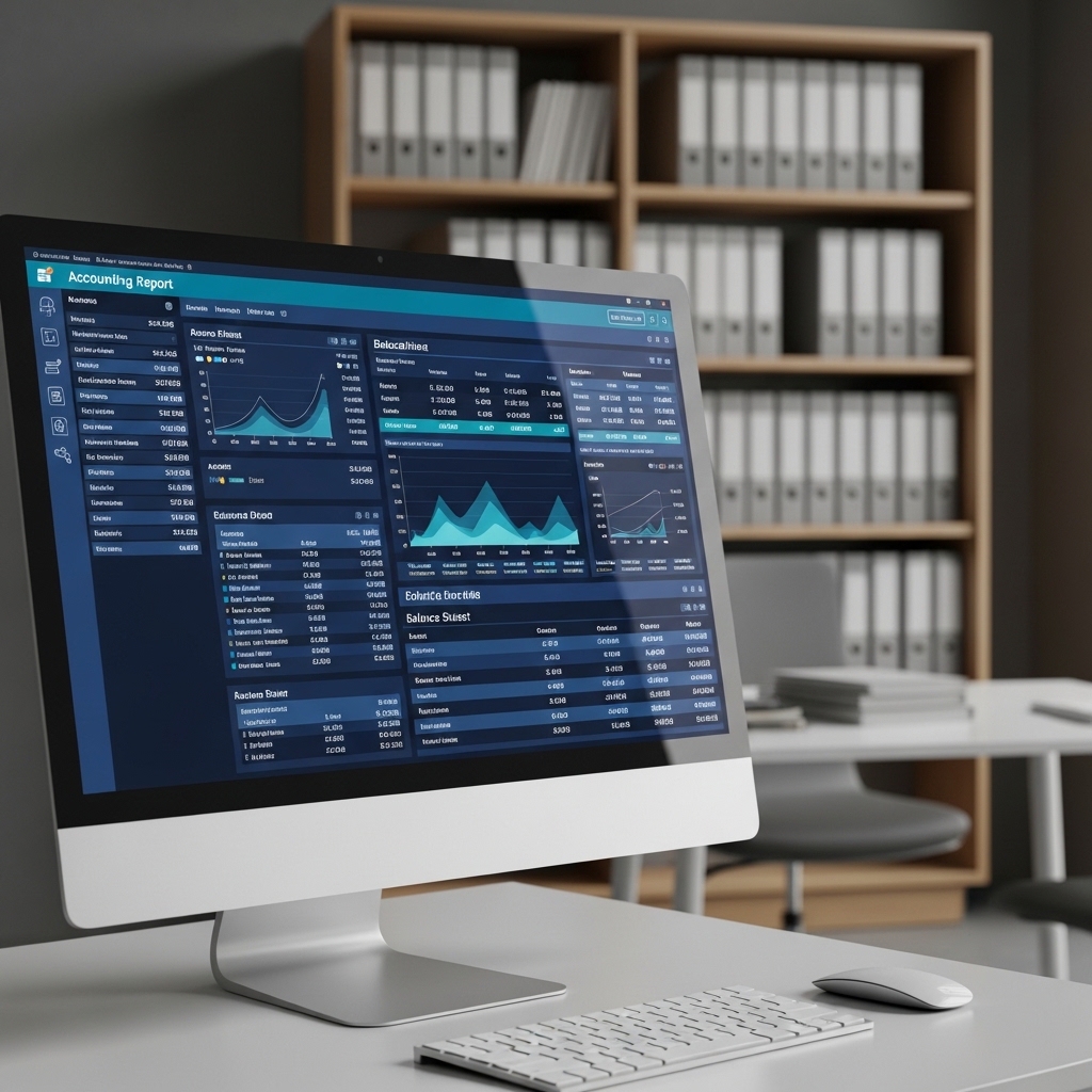 Genel muhasebe programı — mizan ve beyanname raporlaması