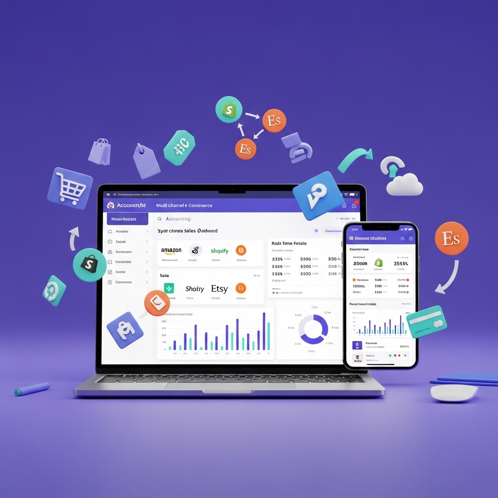 E-ticarette muhasebe programı — çok kanallı satış entegrasyonu