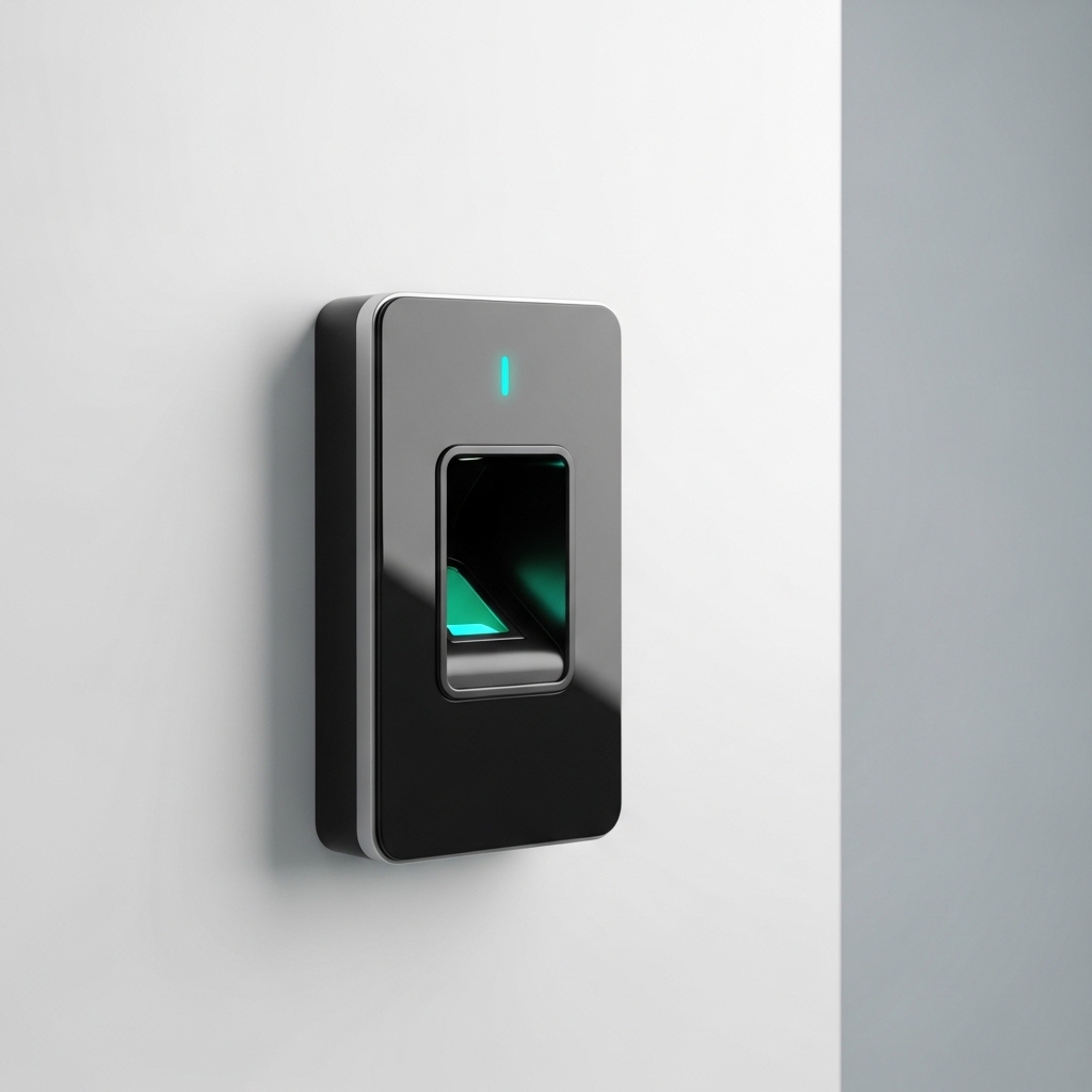 Parmak izi okuyucu biyometrik puantaj sistemi